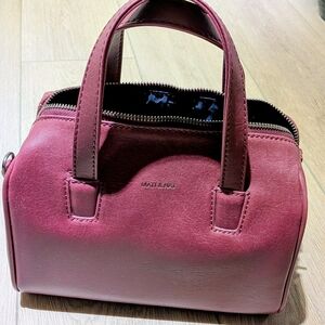 Matt & Nat Deep Red Satchel